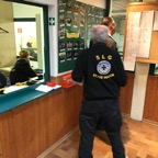 Der Chef in Eile..